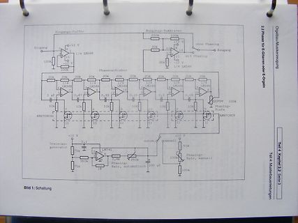 Schaltplan eines Phasing-Effektgeräts