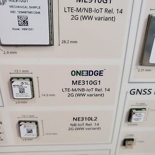 Übersicht verschiedener ONEEDGE LTE-M/NB-IoT Module