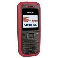 Rotes Nokia Mobiltelefon