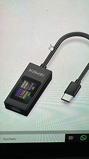 USB-Leistungsprüfer mit Display