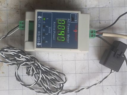 AC Power Meter mit Verdrahtung