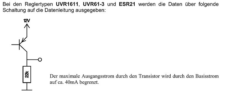 Schaltplan und Text zu Reglertypen