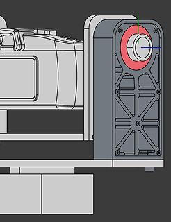 CAD-Modell einer mechanischen Baugruppe