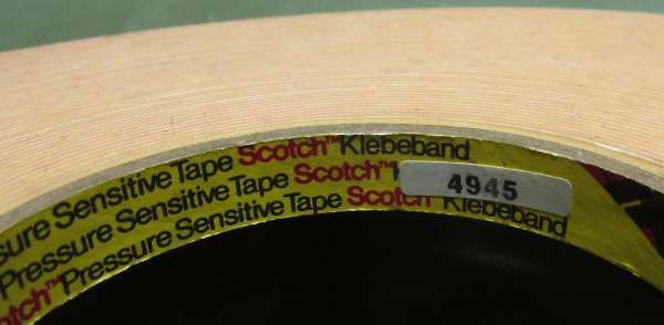 Nahaufnahme einer Rolle Klebeband