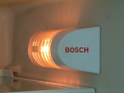 Beleuchtung eines Kühlschranks von Bosch