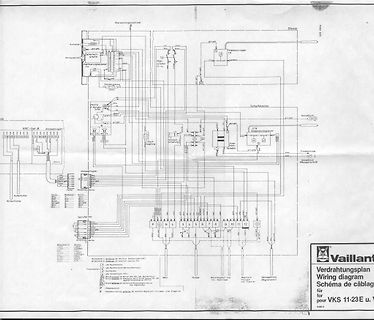 Verdrahtungsplan Vaillant VKS 1123 E