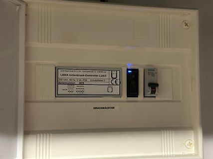 LEDA Unterdruck-Controller LUC2 in Gehäuse