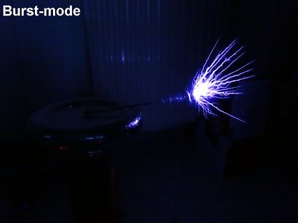 Elektrische Entladung oder Lichtbogen
