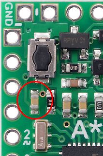 Nahaufnahme einer Leiterplatte mit SMD-Bauteilen