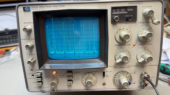 HP 3580A Spektrumanalysator