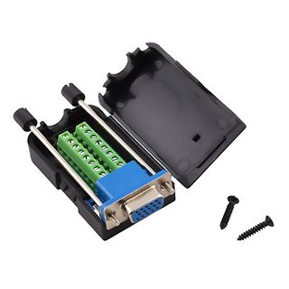 DB9 auf Klemmenleiste Adapter mit Gehäuse