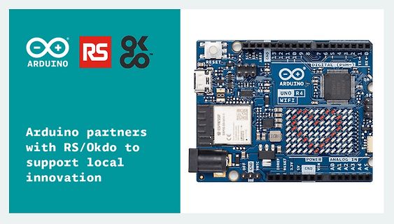 Arduino Partnerschaft mit RS/Okdo und Arduino Uno R4 WIFI