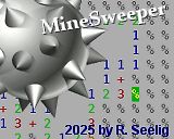 Meme mit MineSweeper-Text und einer Stachelkugel