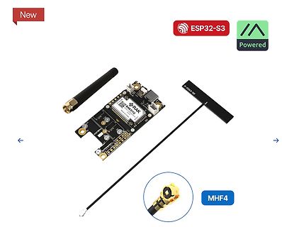 RAK1112 LoRaWAN Modul mit Antenne