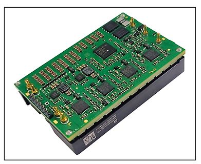 Leiterplatte mit integrierten Mikrocontrollern und elektronischen Bauteilen