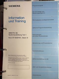 Siemens SIMATIC S5 Schulungsunterlage