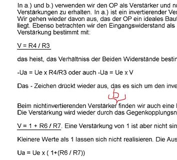 Deutscher Text über Operationsverstärker-Schaltungen