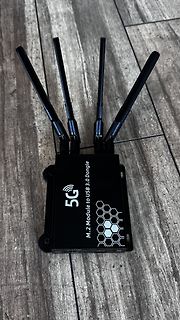 M.2 Modul zu USB 3.0 Dongle mit Antennen