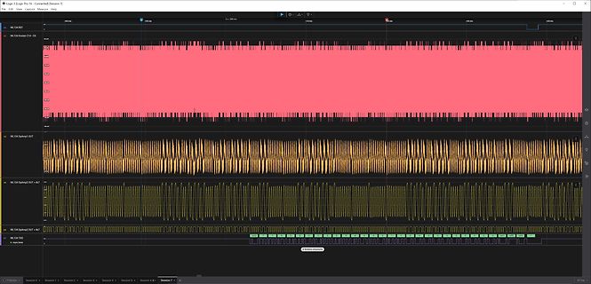 Screenshot einer Logikanalyse in Logic Pro X