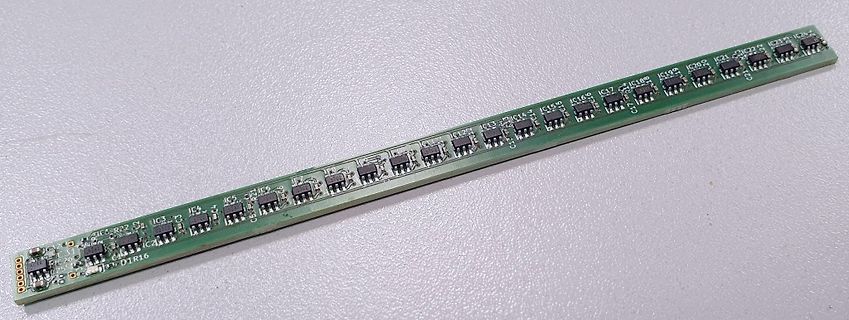 Leiterplatte mit SMD-Bauteilen