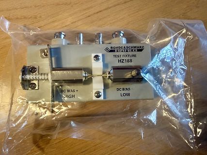 Rohde & Schwarz Hameg Test Fixture HZ188