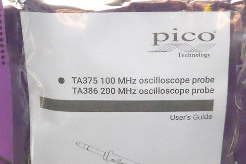 Bedienungsanleitung von Pico Technology Oszilloskop-Tastköpfen
