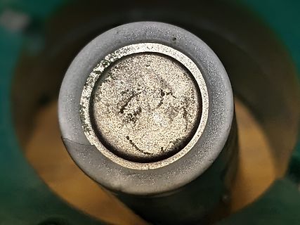 Nahaufnahme einer Metalloberfläche oder eines Bauteils