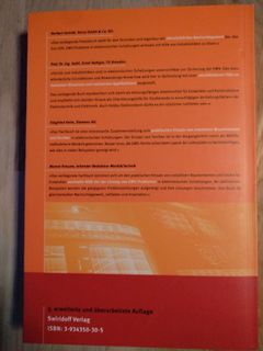 Rückseite eines Fachbuchs über induktive Bauelemente