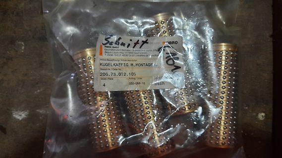 Verpackung von Kugellager-Montageelementen
