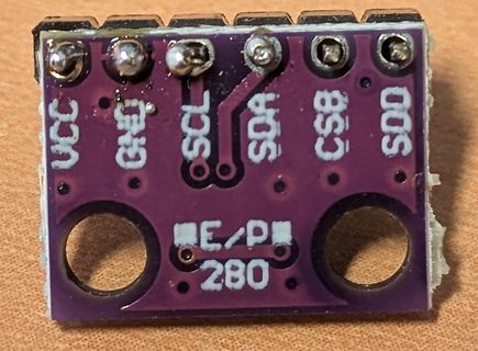 Leiterplatte eines I2C-Sensormoduls