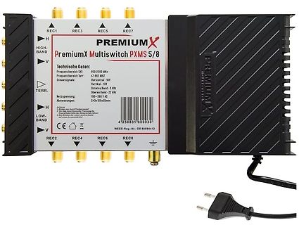 PremiumX Multiswitch PXMS 5/8