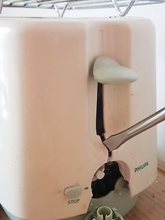 Defekter Philips Toaster