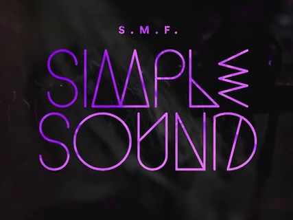 Logo mit Text SIMPLE SOUND