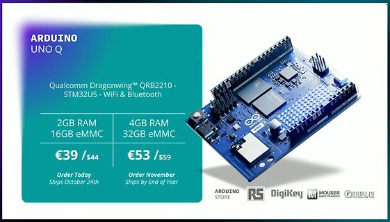 Werbebanner für Arduino UNO Q