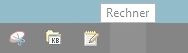 Ausschnitt einer Desktop-Oberfläche mit Icons und Fenstername