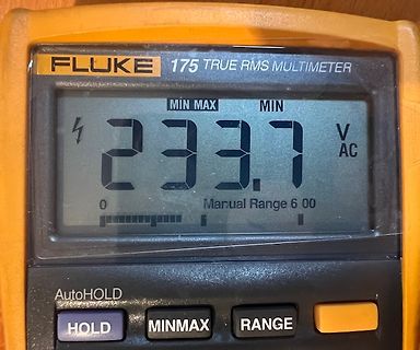 Fluke 175 True RMS Multimeter Messwert