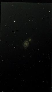 Spiralgalaxie im Weltraum