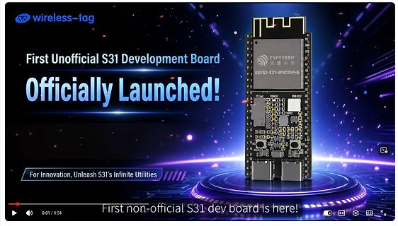 Werbebanner für ESP32-S31 Development Board