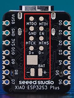 Seeed Studio XIAO ESP32S3 Plus Leiterplatte