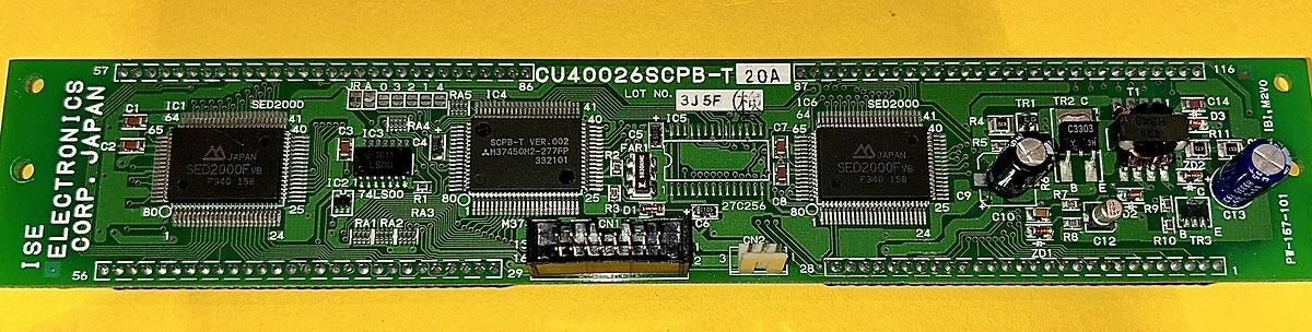 Bestückte Leiterplatte von ISE Electronics Corp.