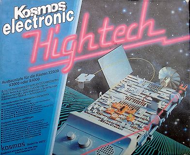 Verpackung Kosmos electronic Hightech Experimentierkasten
