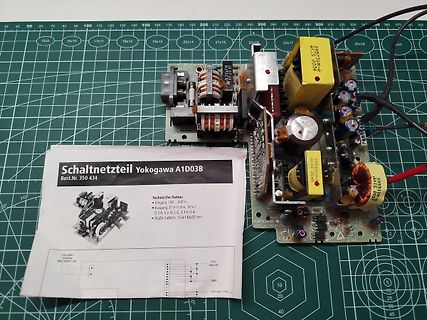 Yokogawa A1D03B Netzteil und Datenblatt