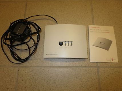 Telekom TA 2 a/b Komfort Telefonadapter mit Anleitung
