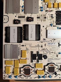 Bestückte Leiterplatte eines Netzteils