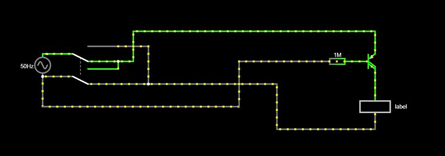 Einfacher Schaltplan mit Transistor