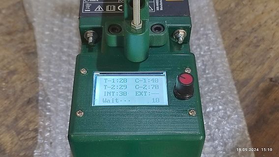 Display eines elektronischen Geräts