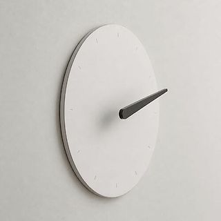Minimalistische Wanduhr
