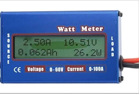 Digitales Wattmeter mit Display