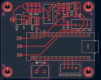 PCB-Layout einer Leiterplatte