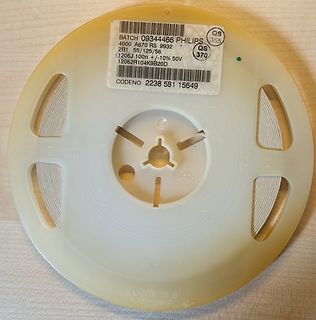 Aufwicklung von elektronischen Bauteilen